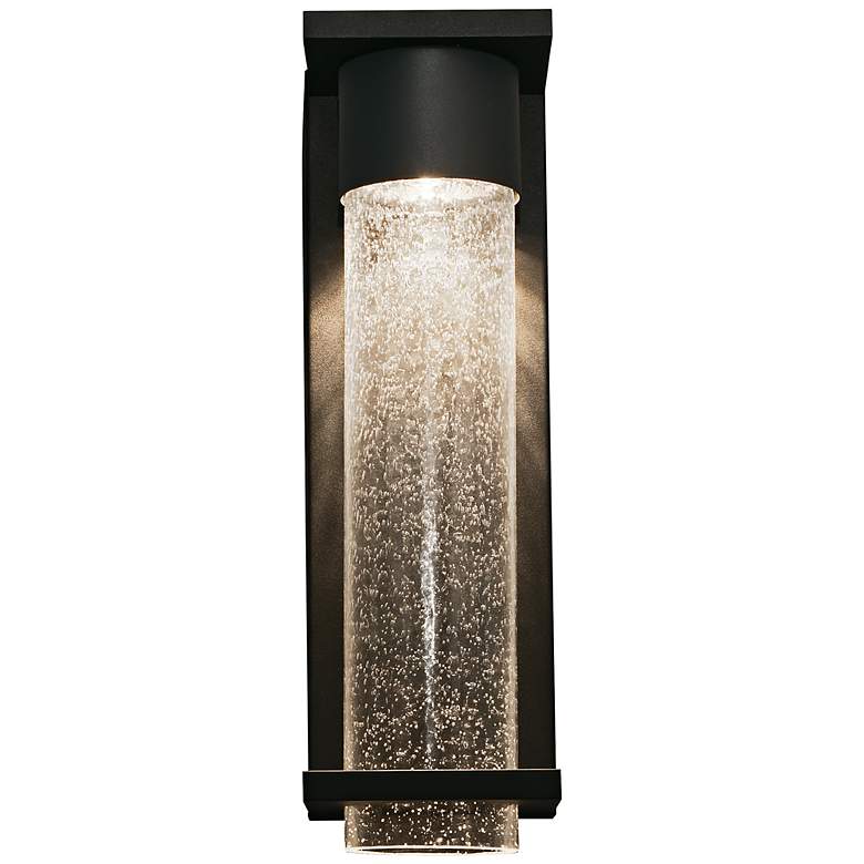 Image 1 Vasari 17" High Powder-Coated Black LED Outdoor Wall Light