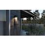 3_Vasari 17" High Powder-Coated Black LED Outdoor Wall Light more views