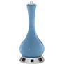 Vase Lamp - 2 Outlets and 2 USBs in Secure Blue