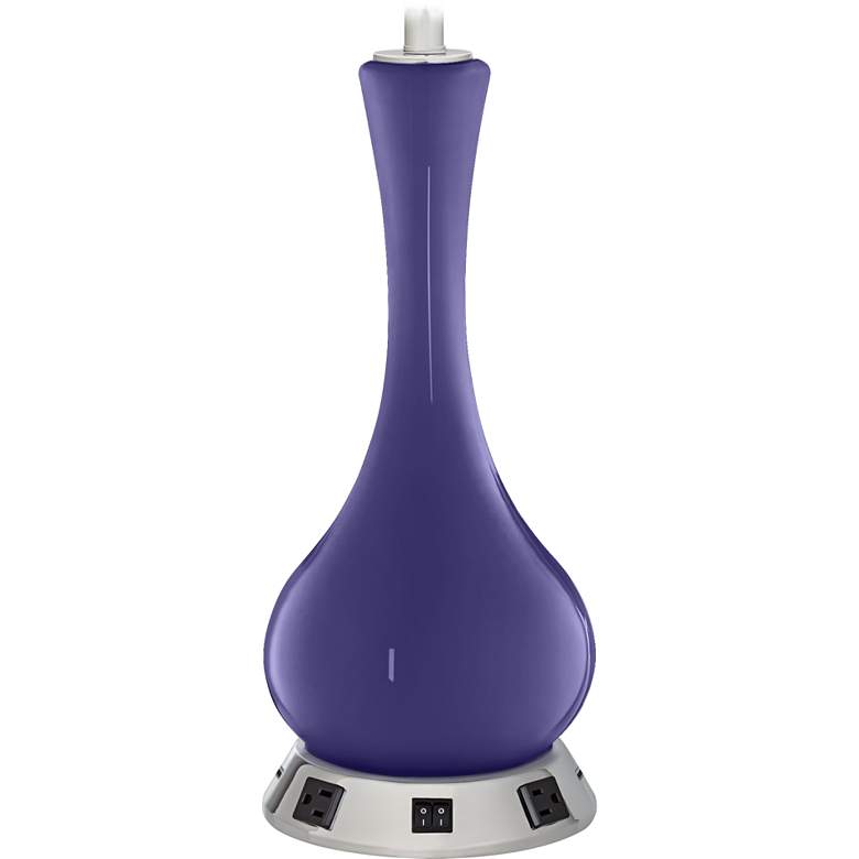 Image 1 Vase Lamp - 2 Outlets and 2 USBs in Valiant Violet