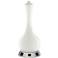 Vase Lamp - 2 Outlets and 2 USBs in Winter White
