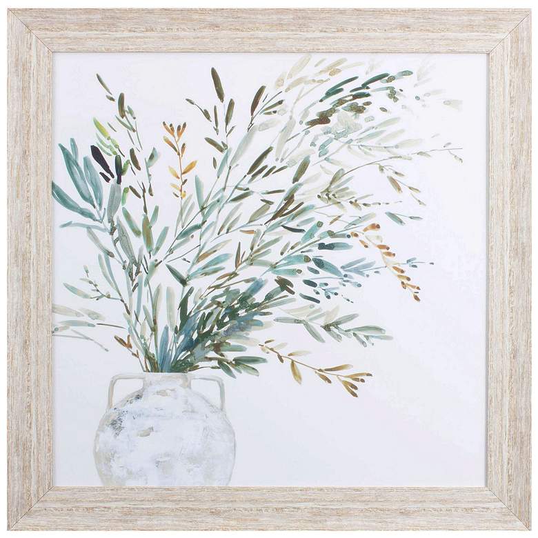 Image 1 Vase of Grass I 28"W x 28"H Framed Art