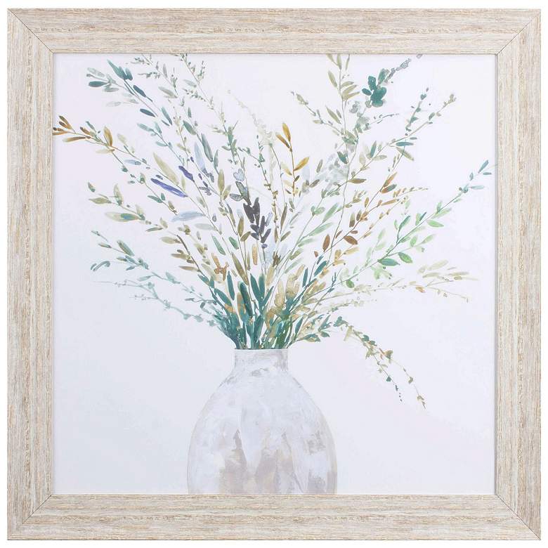 Image 1 Vase of Grass II 28"W x 28"H Framed Art