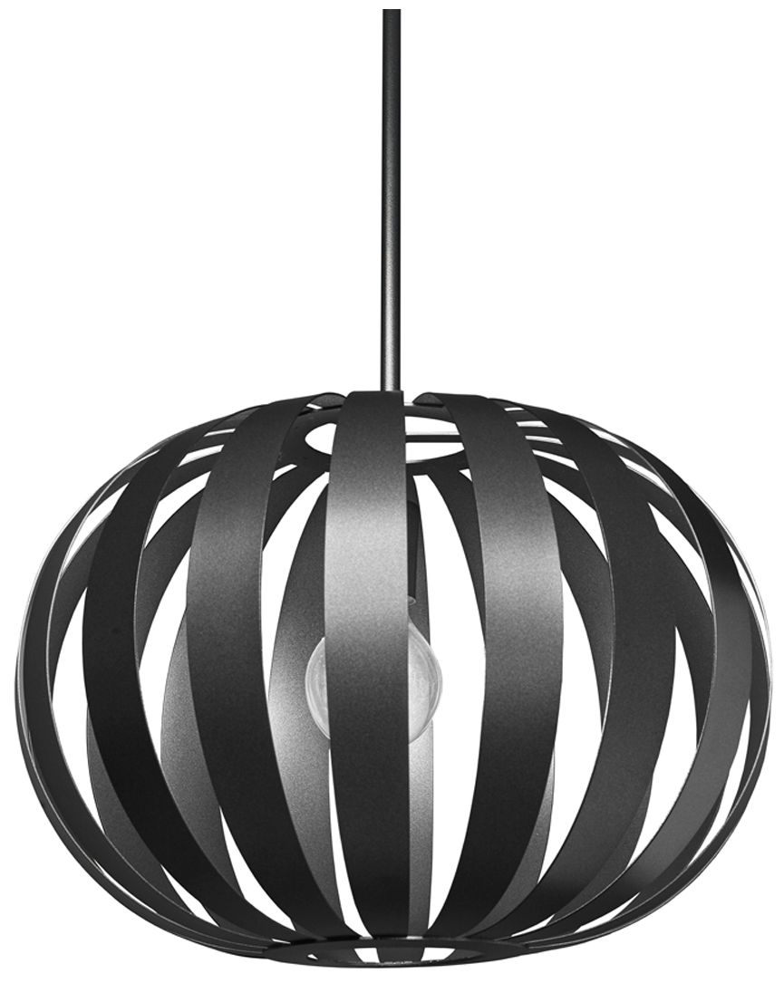 Vasi 17" Wide Dark Iron Pendant