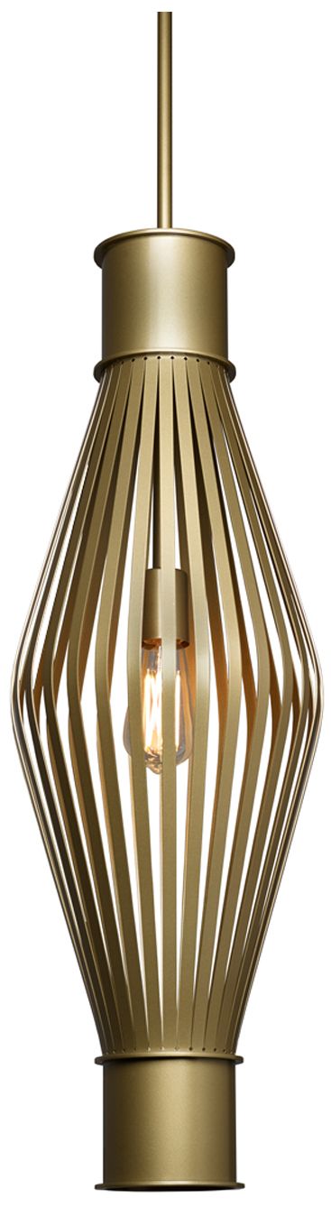 Vasi 29" High New Brass Pendant