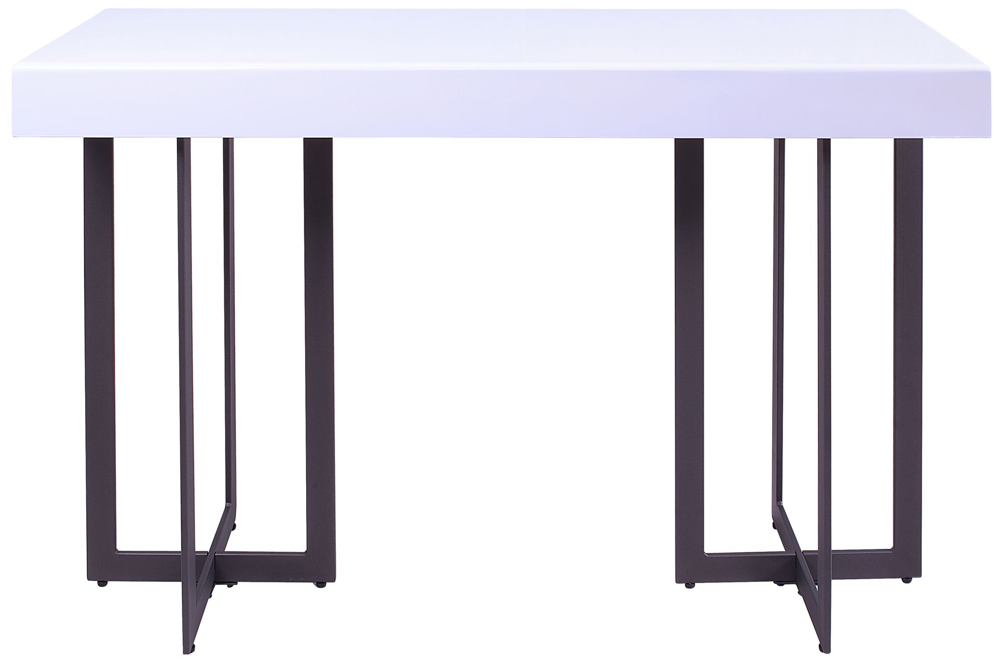 Vasket White Black 3-Piece Coffee Table Set