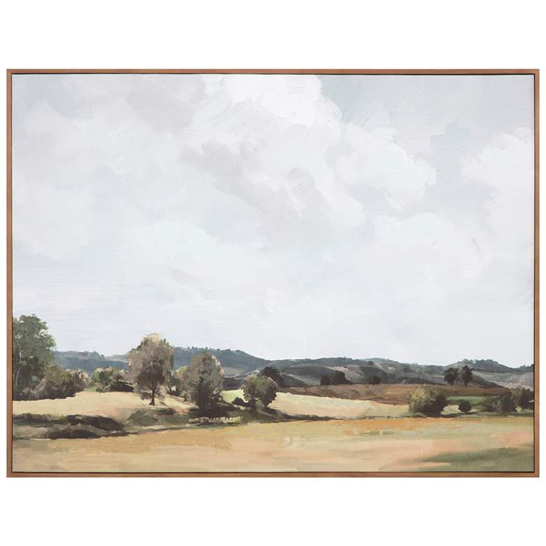 Image 1 Vast Country Framed Painting
