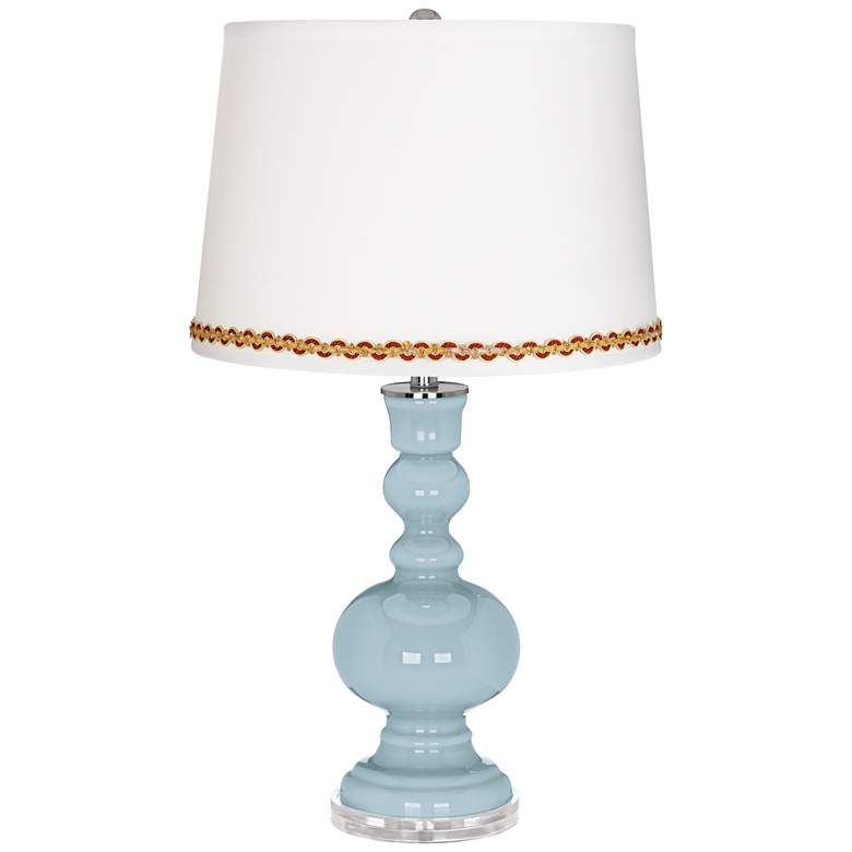 Image 1 Vast Sky Apothecary Table Lamp with Serpentine Trim