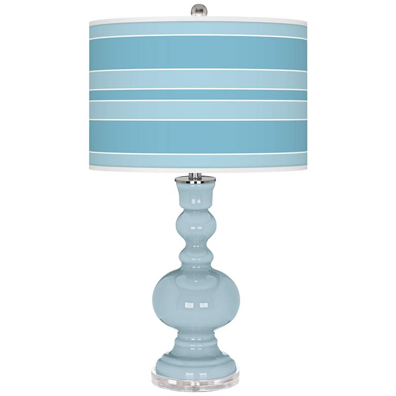 Image 1 Vast Sky Bold Stripe Apothecary Table Lamp