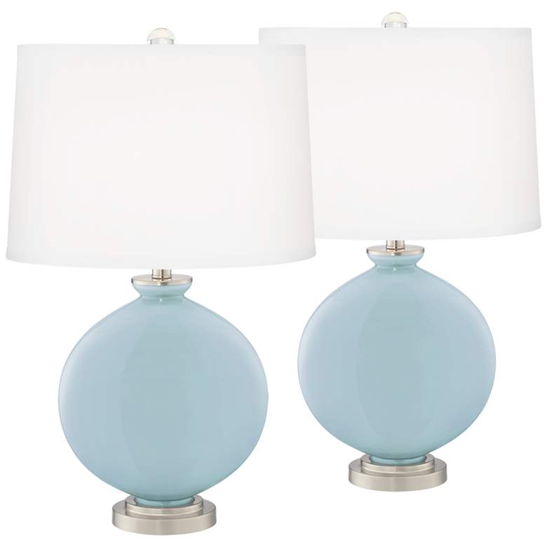 Image 2 Vast Sky Carrie Table Lamp Set of 2 with Dimmers