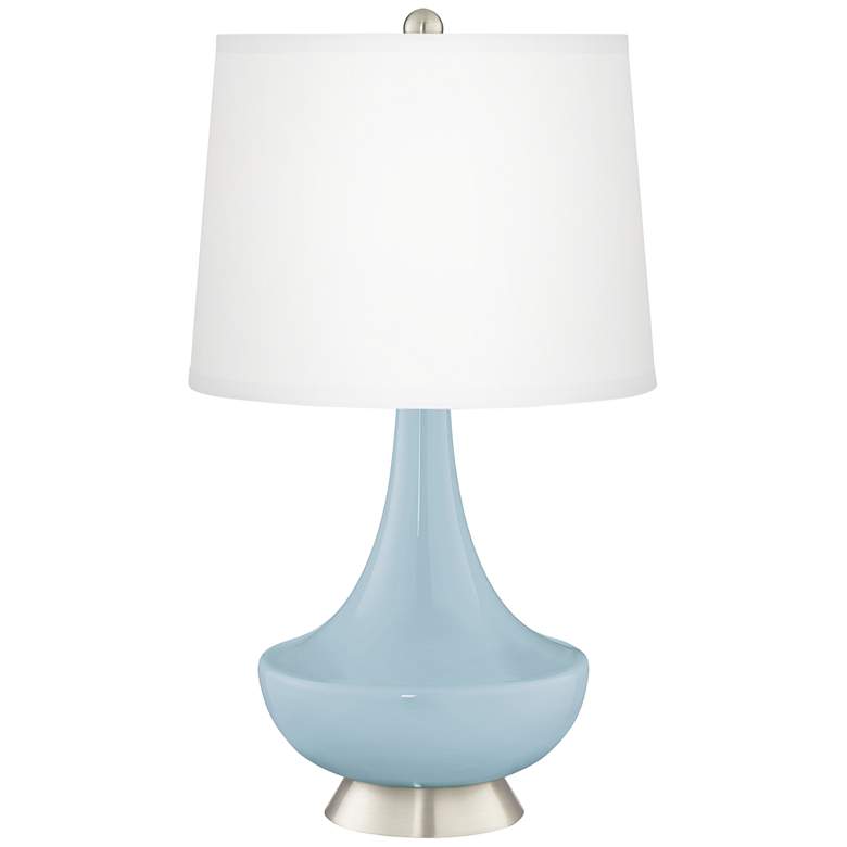Image 2 Vast Sky Gillan Glass Table Lamp with Dimmer