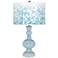 Vast Sky Mosaic Giclee Apothecary Table Lamp