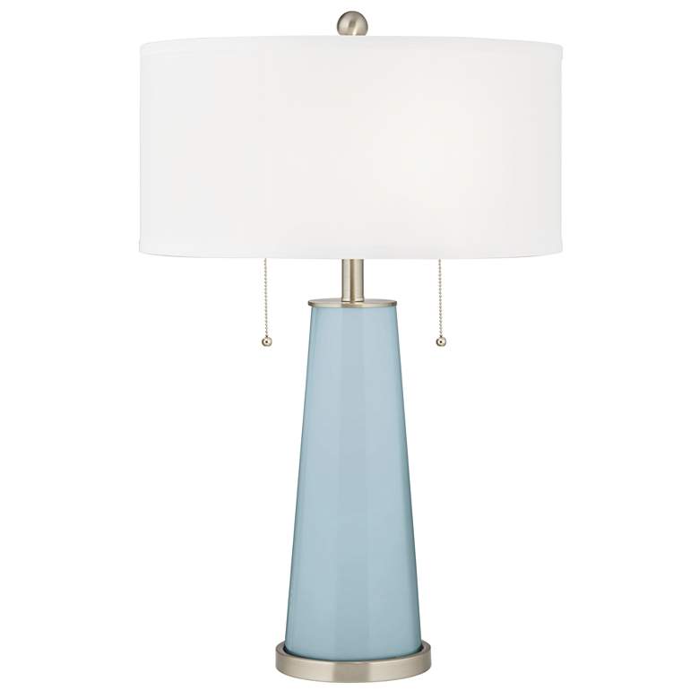 Image 2 Vast Sky Peggy Glass Table Lamp With Dimmer