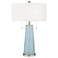 Vast Sky Peggy Glass Table Lamp With Dimmer