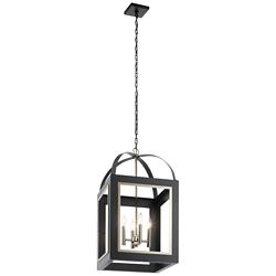 Vath 16"  Foyer Pendant Black