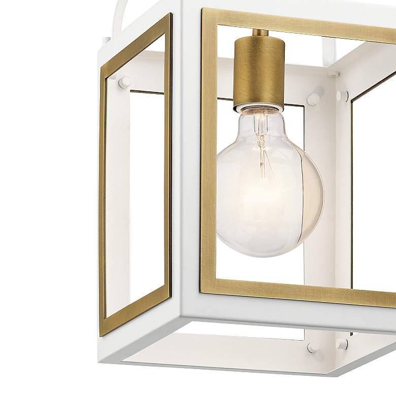 Image 2 Vath 8" Foyer White & Brass more views