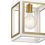 2_Vath 8" Foyer White & Brass more views