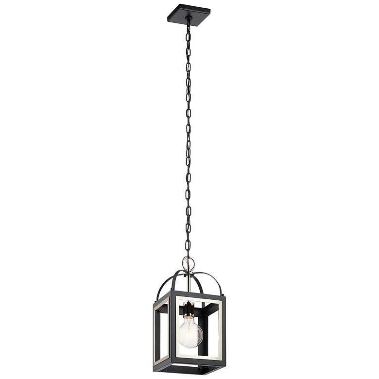 Image 1 Vath 8 inch  Pendant Black