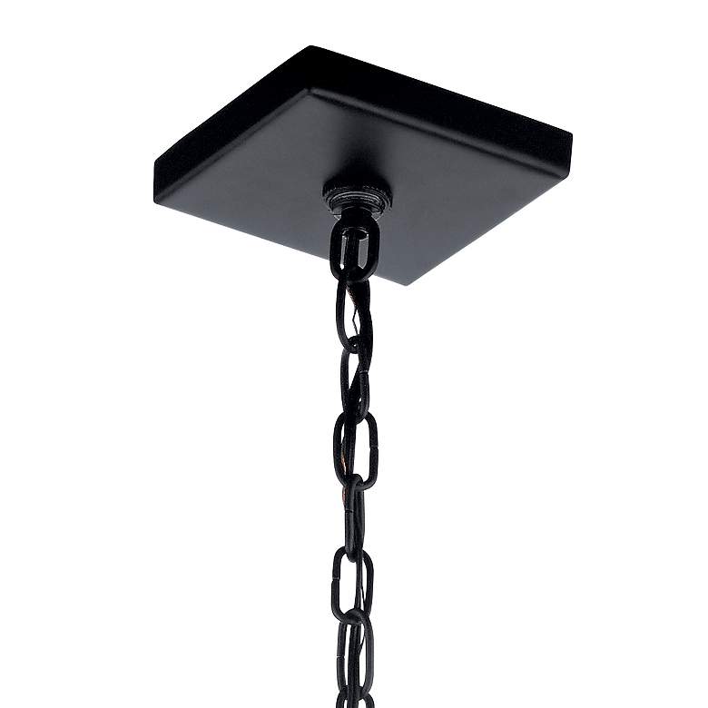 Image 4 Vath 8" Pendant BLK / Brass more views