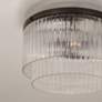 7_Vaughn 16" Wide Oil-Rubbed Bronze 2-Tier Drum Ceiling Light more views