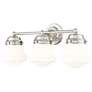 2_Vaughn 22 1/2" Wide Brushed Nickel 3-Light Vanity Bath Light