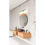 3_Vaughn 22 1/2" Wide Brushed Nickel 3-Light Vanity Bath Light more views