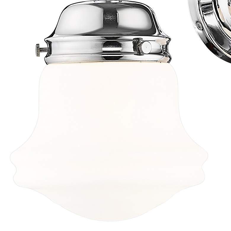 Image 3 Vaughn 22 1/2" Wide Chrome 3-Light Vanity Bath Light more views