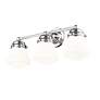 5_Vaughn 22 1/2" Wide Chrome 3-Light Vanity Bath Light more views