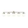 6_Vaughn 40 3/4" Wide Brushed Nickel 5-Light Vanity Bath Light more views