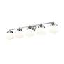 5_Vaughn 40 3/4" Wide Chrome 5-Light Vanity Bath Light more views
