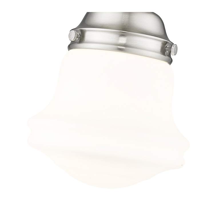 Image 7 Vaughn 6" Wide Brushed Nickel Ceiling Light more views