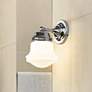 1_Vaughn 9 1/2" High Chrome Wall Sconce