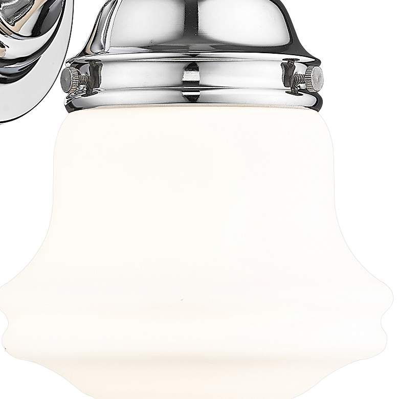 Image 3 Vaughn 9 1/2" High Chrome Wall Sconce more views