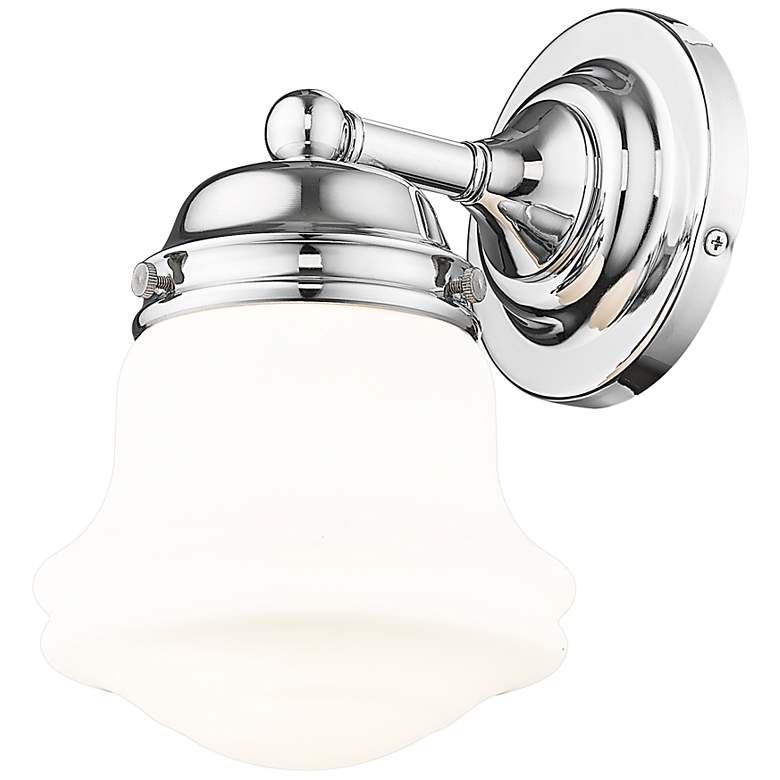 Image 6 Vaughn 9 1/2" High Chrome Wall Sconce more views