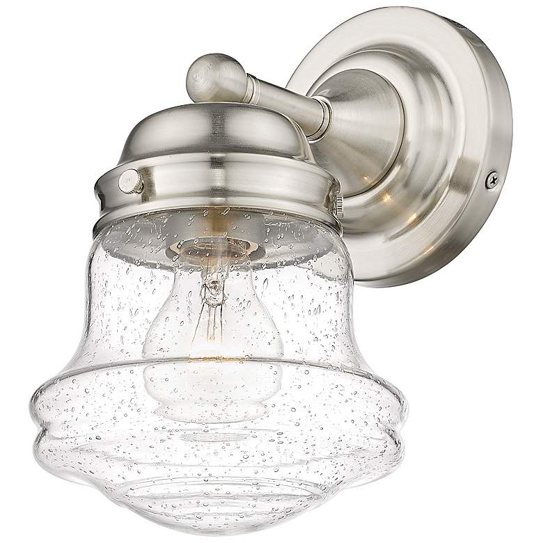 Image 2 Vaughn by Z-Lite Brushed Nickel 1 Light Wall Sconce