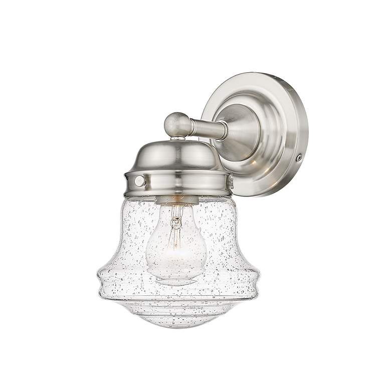 Image 6 Vaughn by Z-Lite Brushed Nickel 1 Light Wall Sconce more views