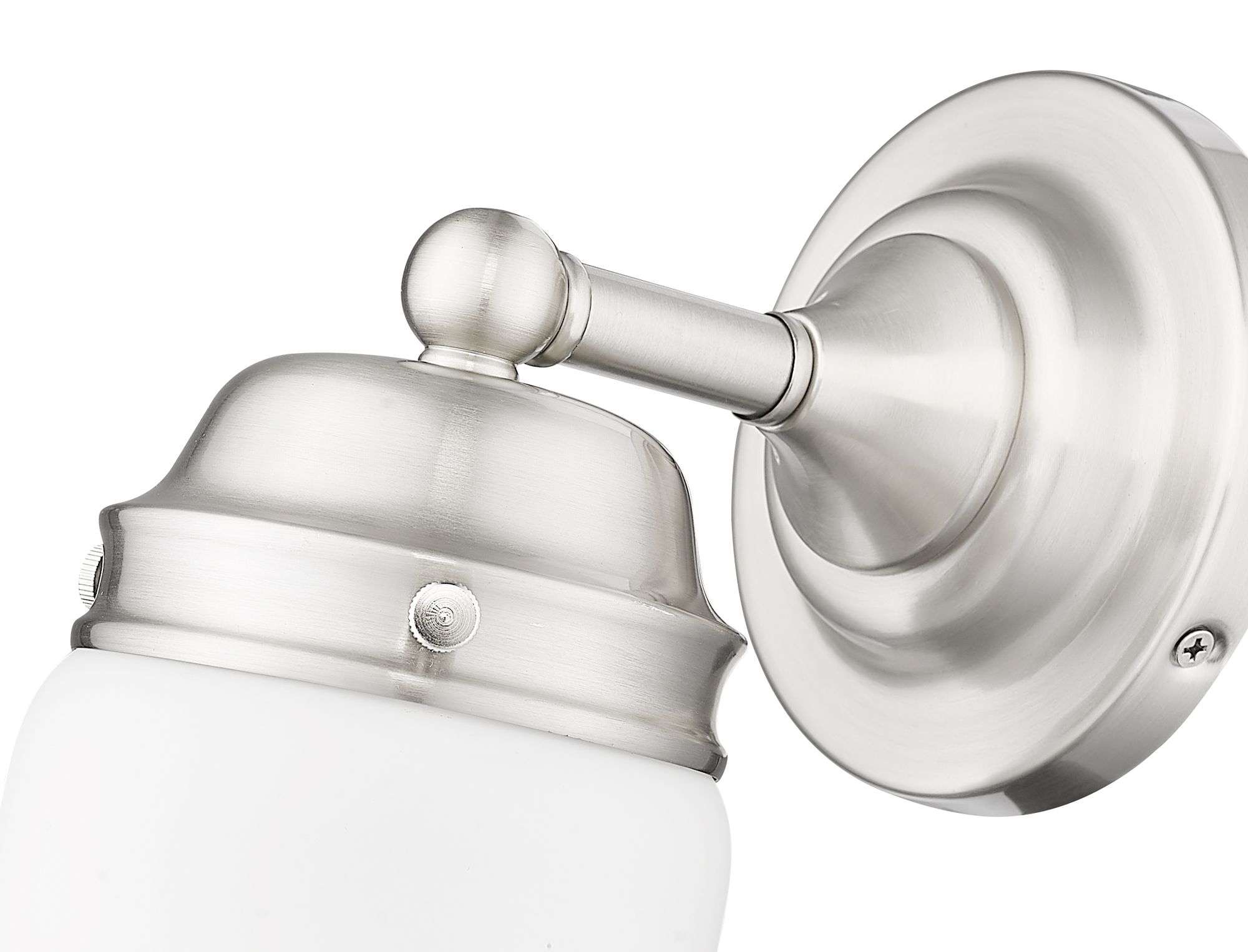 Image 7 Vaughn by Z-Lite Brushed Nickel 1 Light Wall Sconce more views