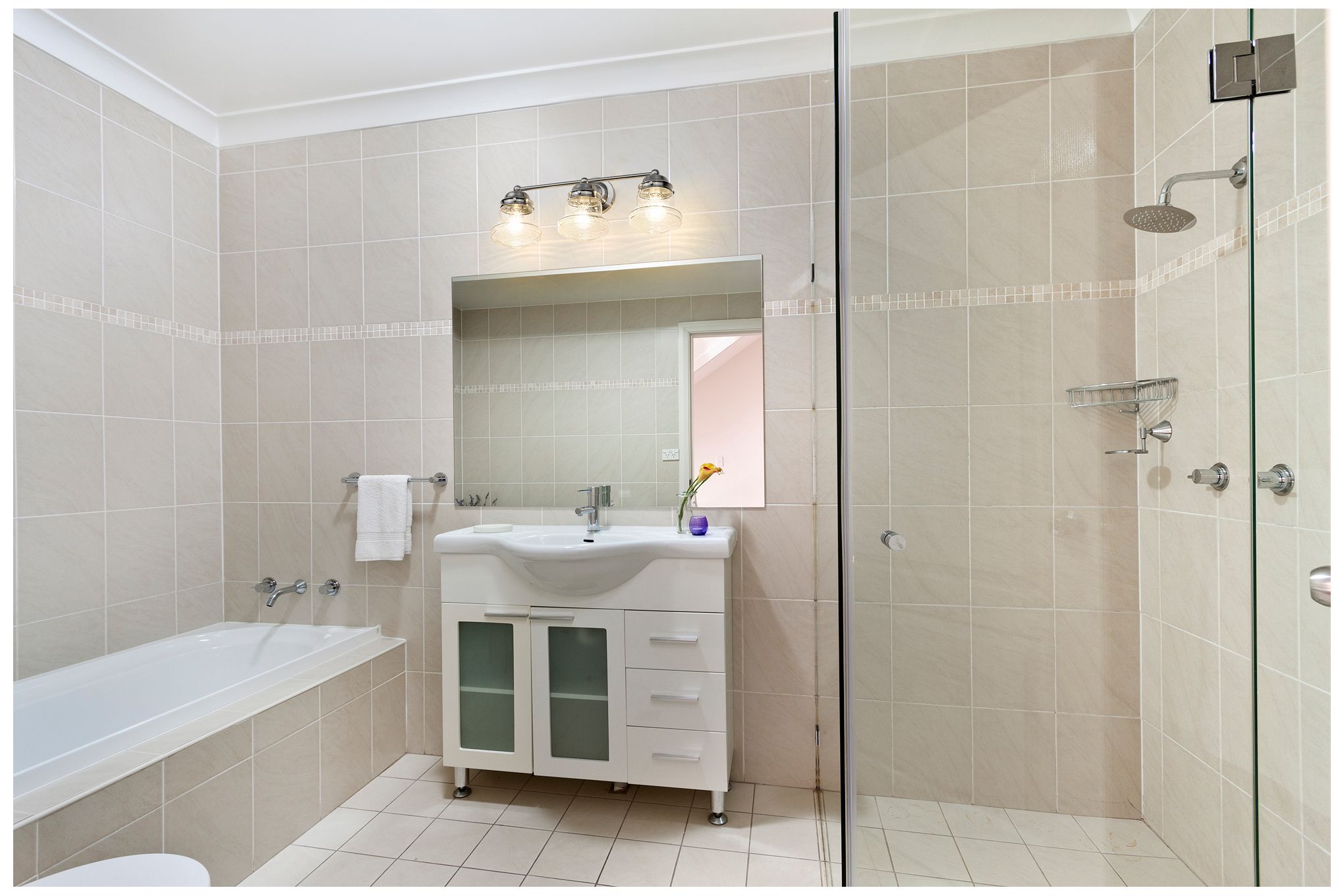 Image 3 Vaughn by Z-Lite Brushed Nickel 22.5 inch 3 Light Vanity more views