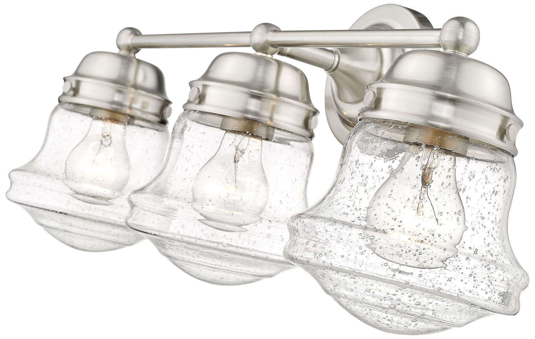 Image 4 Vaughn by Z-Lite Brushed Nickel 22.5 inch 3 Light Vanity more views