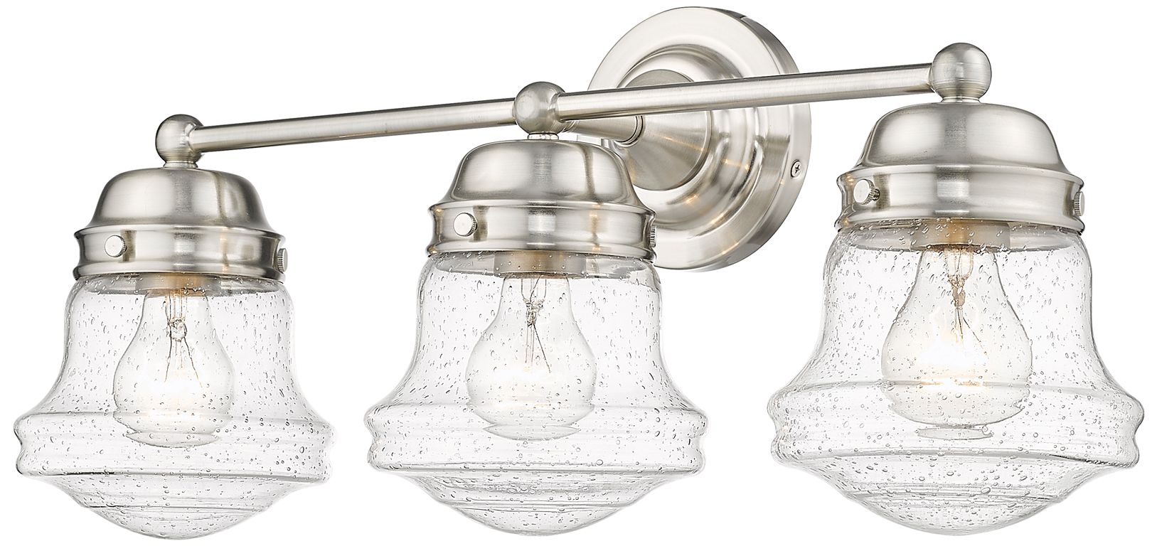 Image 5 Vaughn by Z-Lite Brushed Nickel 22.5 inch 3 Light Vanity more views