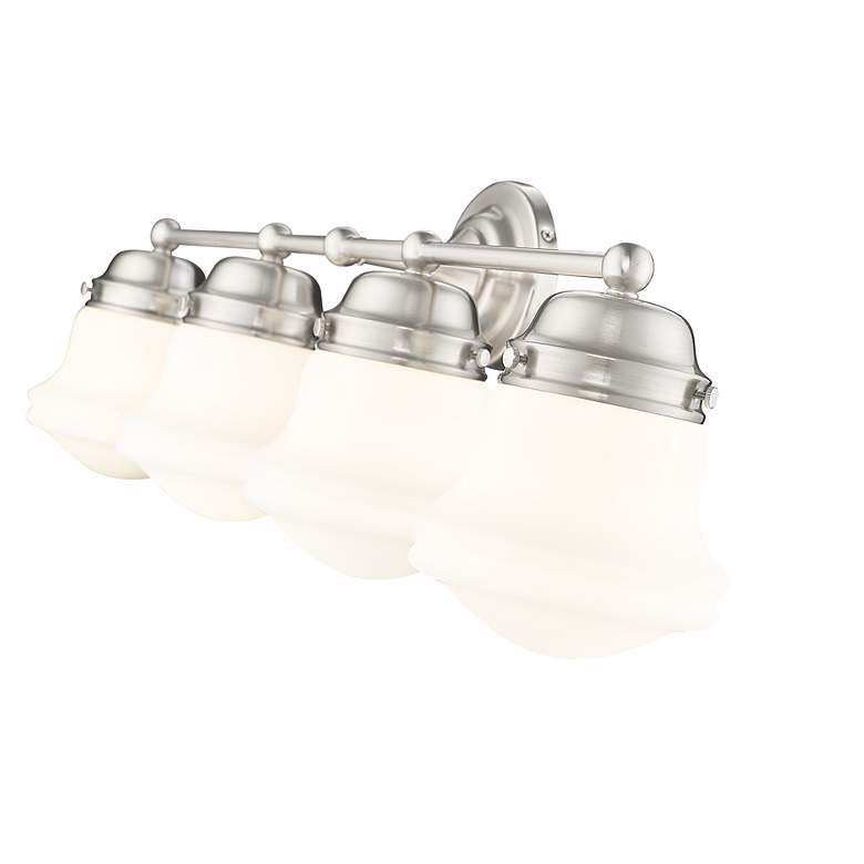 Image 7 Vaughn by Z-Lite Brushed Nickel 4 Light Vanity more views