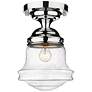 Thumbnail2 of Vaughn by Z-Lite Chrome 1 Light Flush Mount