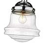 7_Vaughn by Z-Lite Chrome 1 Light Flush Mount more views