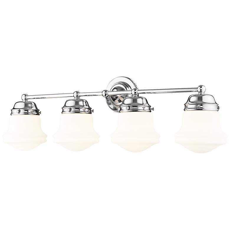 Image 1 Vaughn by Z-Lite Chrome 4 Light Vanity