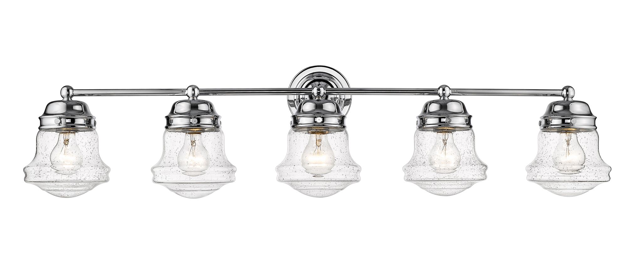 Image 4 Vaughn by Z-Lite Chrome 40.75 inch 5 Light Vanity more views