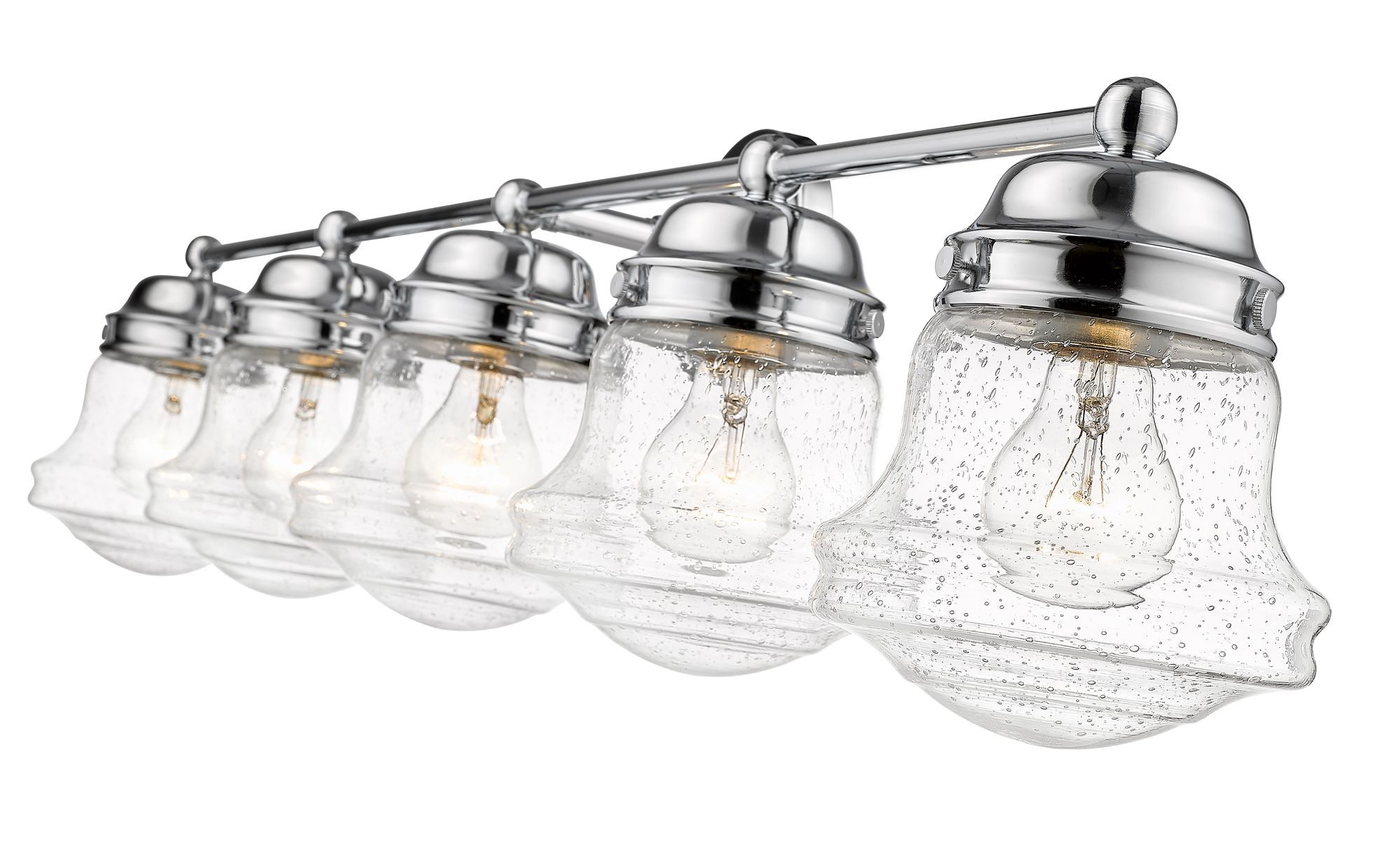 Image 6 Vaughn by Z-Lite Chrome 40.75 inch 5 Light Vanity more views