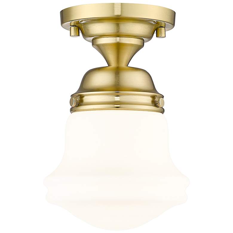 Image 2 Vaughn by Z-Lite Luxe Gold 1 Light Flush Mount