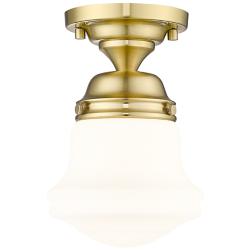Vaughn by Z-Lite Luxe Gold 1 Light Flush Mount