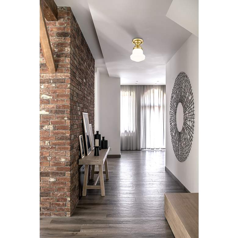 Image 3 Vaughn by Z-Lite Luxe Gold 1 Light Flush Mount more views