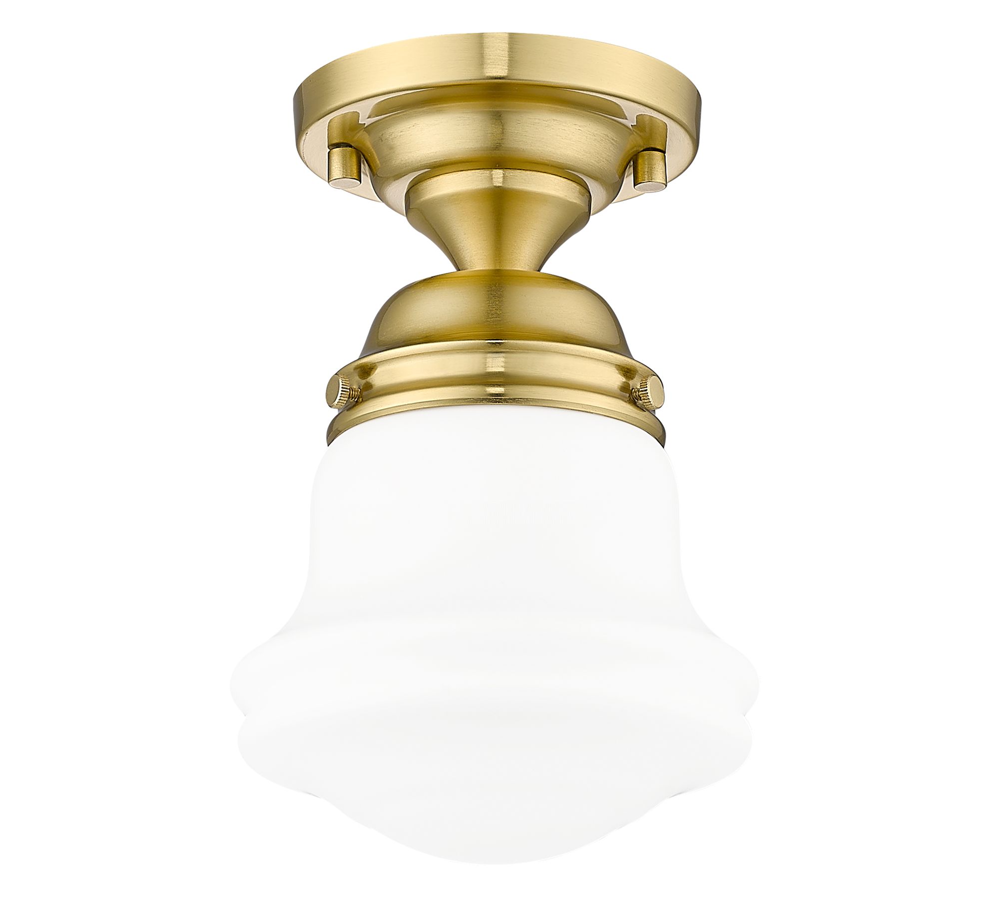 Vaughn by Z-Lite Luxe Gold 1 Light Flush Mount